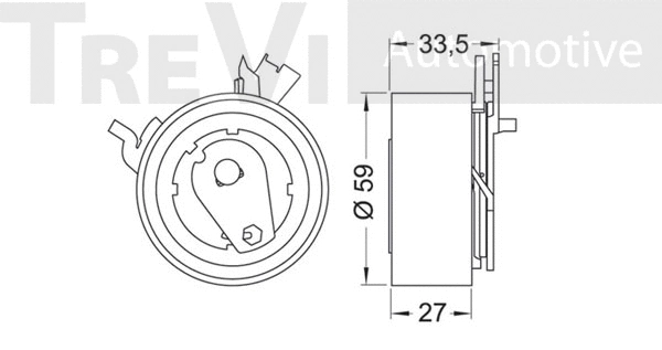 Tensioner Pulley, timing belt