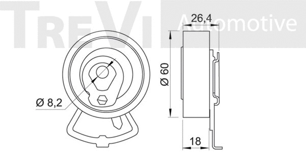 Tensioner Pulley, timing belt