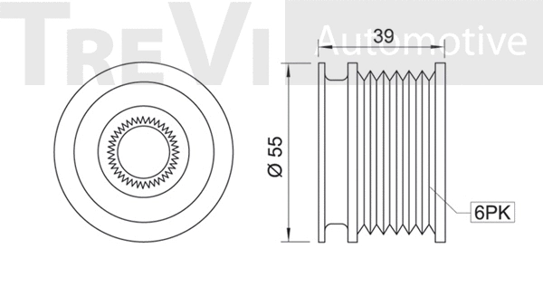 Alternator Freewheel Clutch