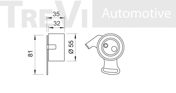Tensioner Pulley, timing belt