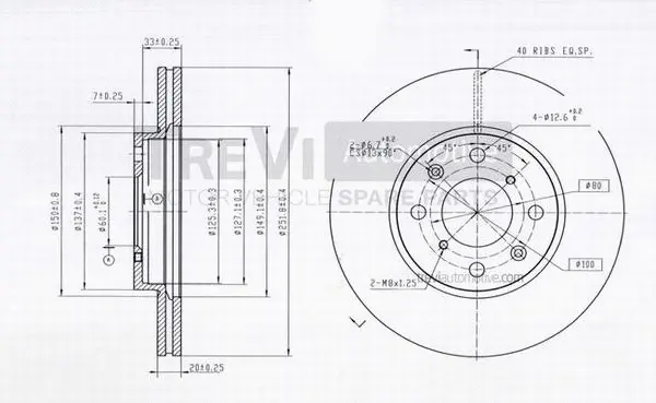 Brake Disc (BD1218)
