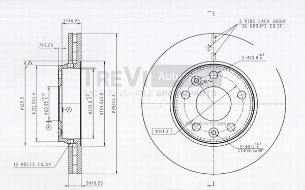 Brake Disc (BD1235)