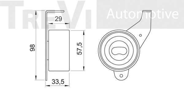 Tensioner Pulley, timing belt