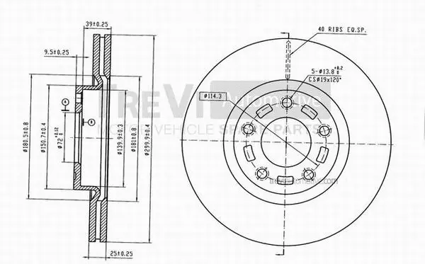 Brake Disc (BD1185)
