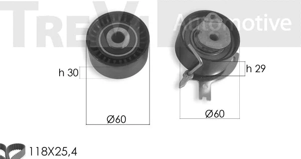 Timing Belt Kit (KD1422)
