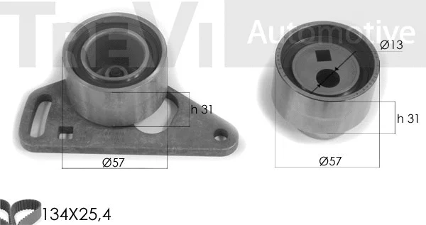 Timing Belt Kit (KD1189)
