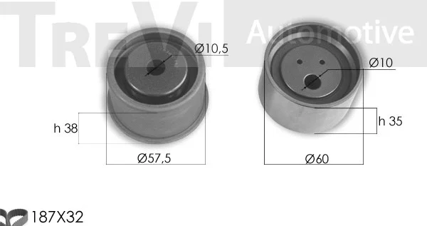 Timing Belt Kit (KD1333)