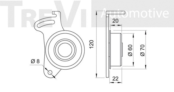 Tensioner Pulley, timing belt