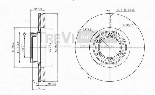 Brake Disc (BD1091)