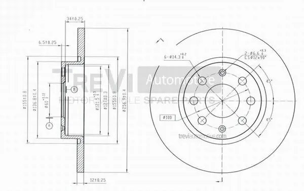 Brake Disc (BD1017)