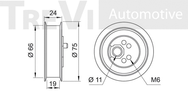 Tensioner Pulley, timing belt