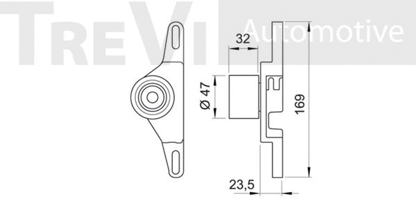 Tensioner Pulley, timing belt