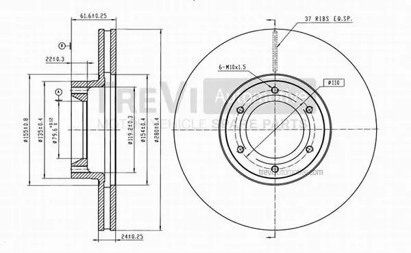 Brake Disc (BD1126)