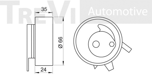 Tensioner Pulley, timing belt