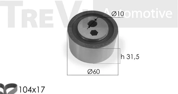 Timing Belt Kit (KD1075)