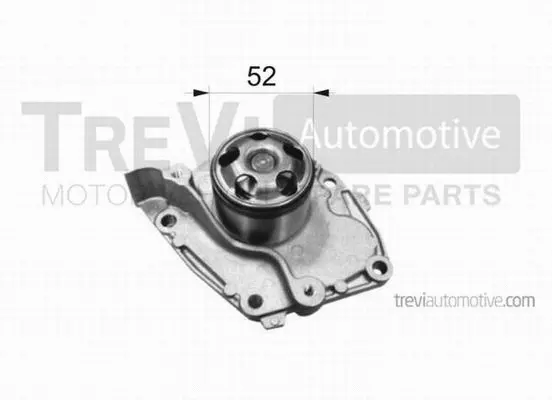 Water Pump, engine cooling (TP1197)