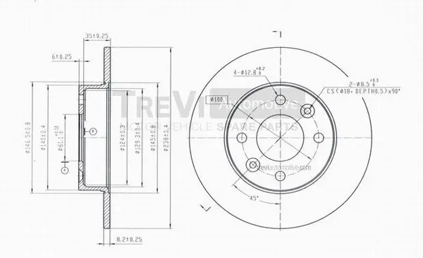 Brake Disc (BD1007)