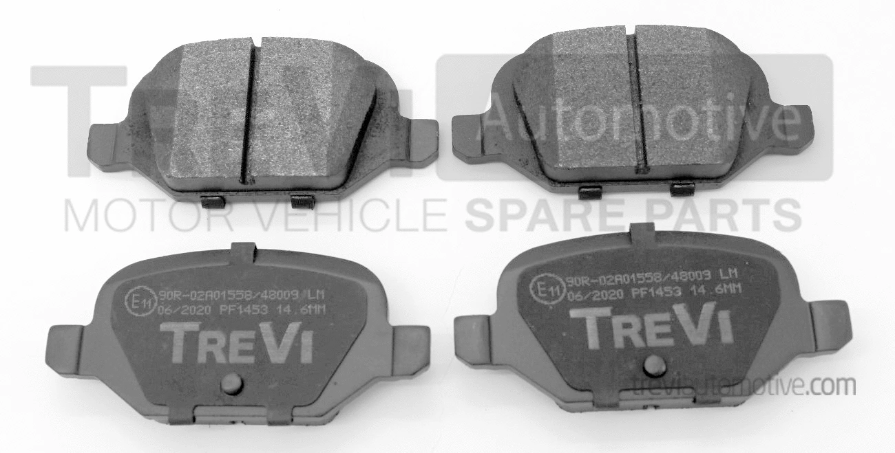 Brake Pad Set, disc brake (PF1453)