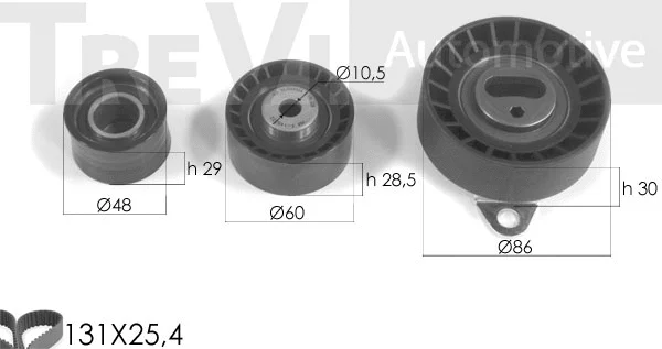 Timing Belt Kit (KD1181)