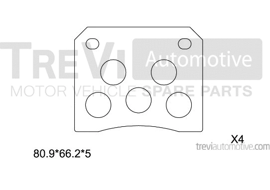 Brake Pad Set, disc brake (PF1587)