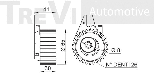 Tensioner Pulley, timing belt