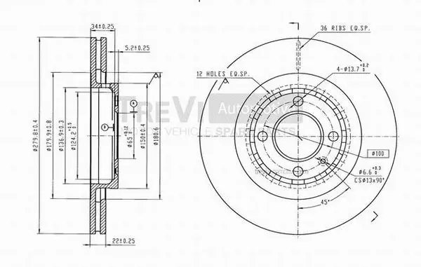 Brake Disc (BD1109)