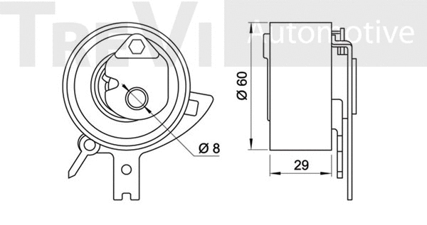 Tensioner Pulley, timing belt