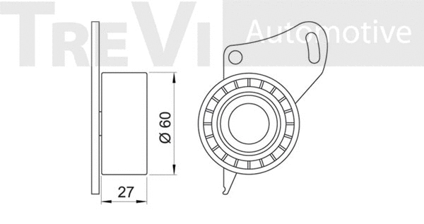 Tensioner Pulley, timing belt