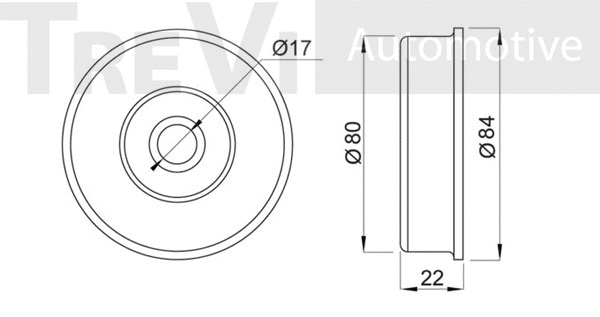 Tensioner Pulley, V-ribbed belt