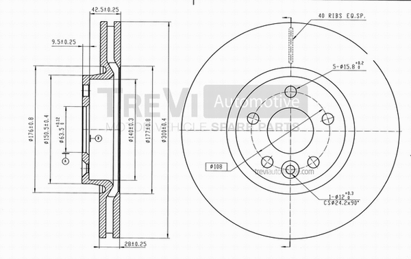 Brake Disc (BD1224)