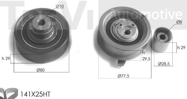Timing Belt Kit (KD1100)