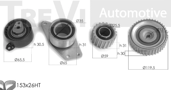 Timing Belt Kit (KD1197)