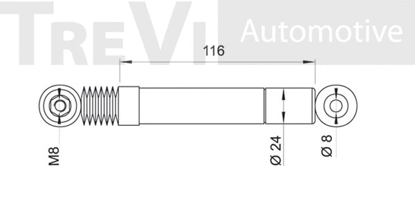 Vibration Damper, V-ribbed belt