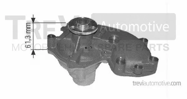 Water Pump, engine cooling (TP653)