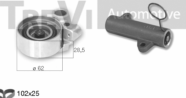 Timing Belt Kit (KD1408)