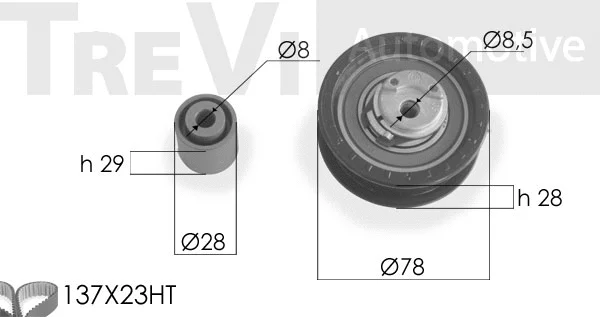 Timing Belt Kit (KD1174)