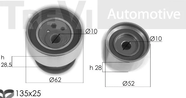 Timing Belt Kit (KD1379)