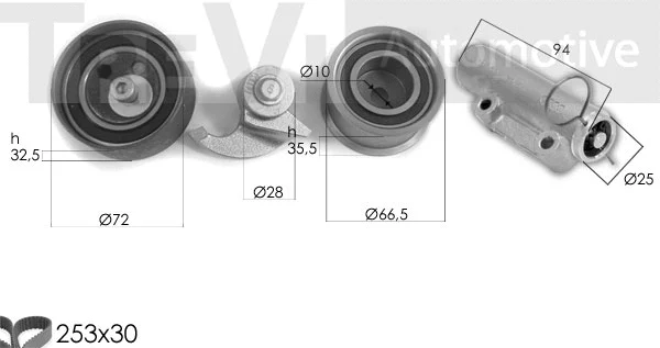 Timing Belt Kit (KD1463)