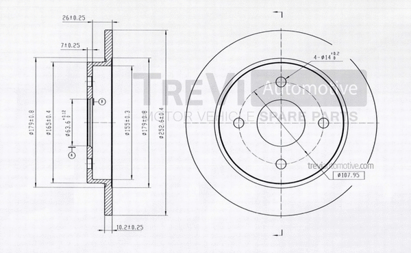 Brake Disc (BD1013)