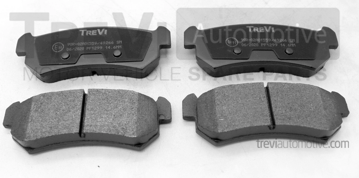 Brake Pad Set, disc brake (PF1299)