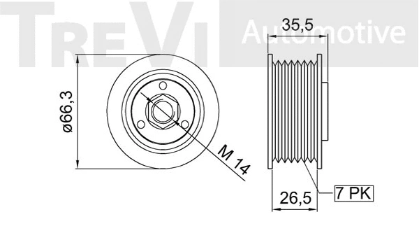 Alternator Freewheel Clutch