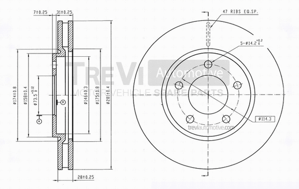 Brake Disc (BD1162)