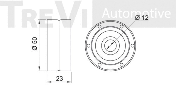 Deflection/Guide Pulley, timing belt