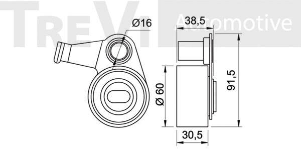 Tensioner Pulley, timing belt