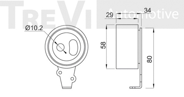 Tensioner Pulley, timing belt