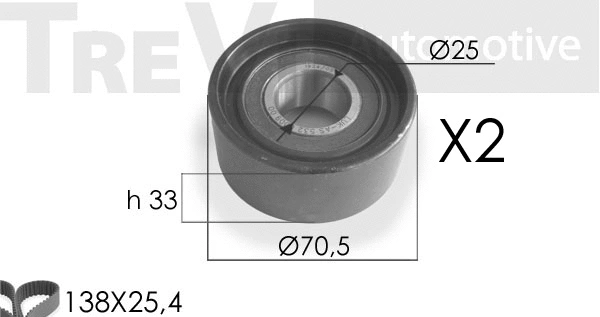 Timing Belt Kit (KD1067)