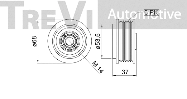 Alternator Freewheel Clutch