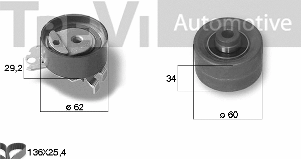 Timing Belt Kit (KD1210)