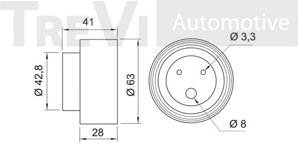 Tensioner Pulley, timing belt