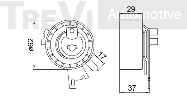 Tensioner Pulley, timing belt